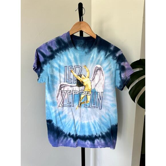 Led Zeppelin Tye Dye T Shirt - Picture 1 of 3